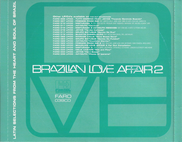 Various - Brazilian Love Affair 2 | Far Out Recordings (FARO 039CD) - 4
