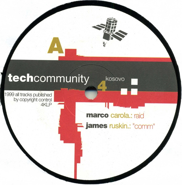 Various - Techcommunity 4 Kosovo | Phuture Trax (4KLP 001) - 3