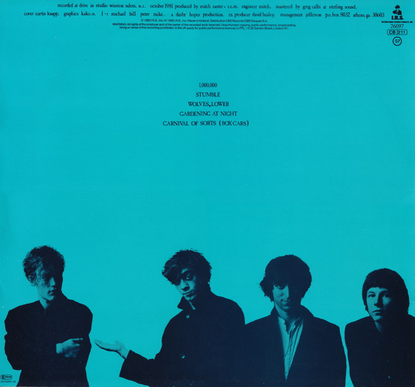 R.E.M. - Chronic Town | I.R.S. Records (26097) - 2