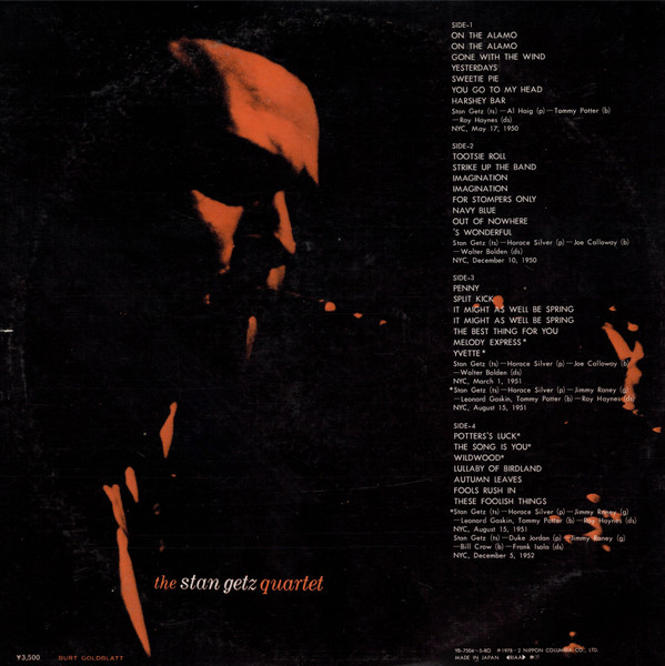 Stan Getz - The Complete Roost Session - Split Kick | Royal Roost (YB-7504~5-RO) - 2