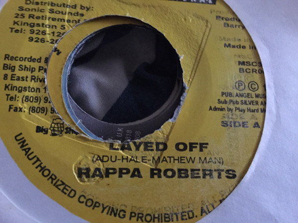 Rappa Robert - Layed Off | BCR International (BCR0006)