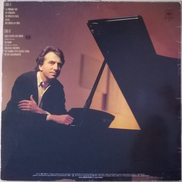 José Luis Perales - Con El Paso Del Tiempo | CBS (CBS 450295 1) - 2