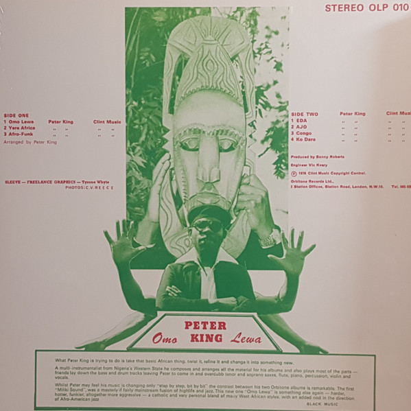 Peter King - Omo Lewa | Mr Bongo (MRBLP102) - 2 Peter King - Omo Lewa | Mr Bongo (MRBLP102) - 2