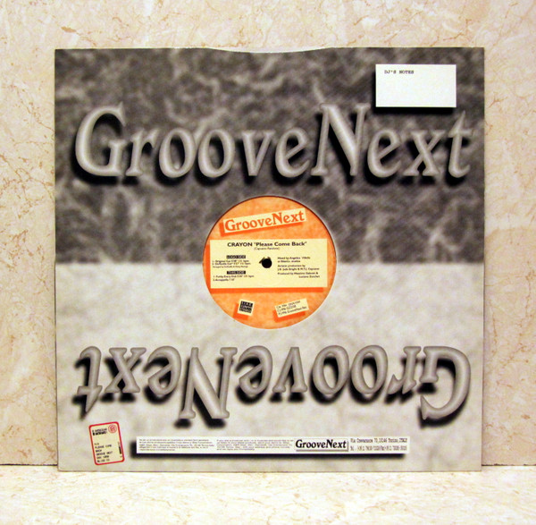 Crayon - Please Come Back | GrooveNext Records (GNX1050) - main Crayon - Please Come Back | GrooveNext Records (GNX1050) - main
