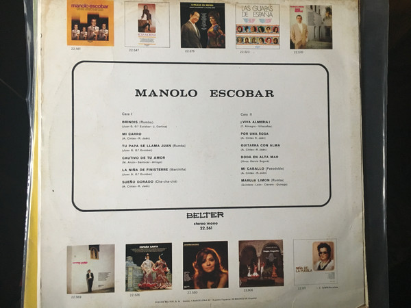 Manolo Escobar - Manolo Escobar | Belter (22.561) - 2