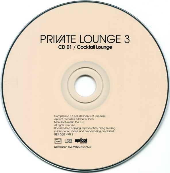 Various - Private Lounge 3 | Apricot Records (538 499 2) - 3