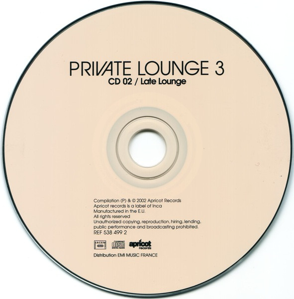 Various - Private Lounge 3 | Apricot Records (538 499 2) - 4