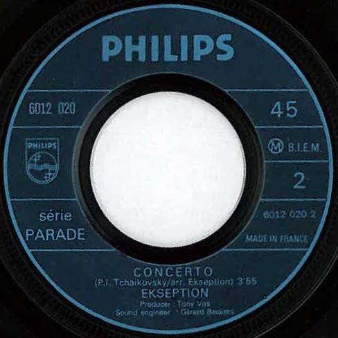 Ekseption - Aria b/w Concerto | Philips (6012.020) - 4