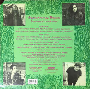 Screaming Trees - Invisible Lantern [Vinyl] | SST Records (SST 188) - 2