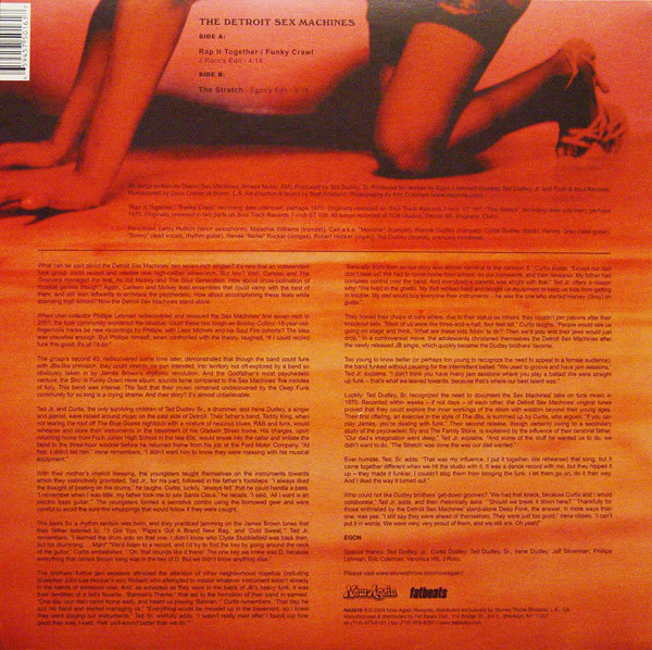 The Detroit Sex Machines - The Funky Crawl | Now-Again Records (NA5016) - 2 The Detroit Sex Machines - The Funky Crawl | Now-Again Records (NA5016) - 2
