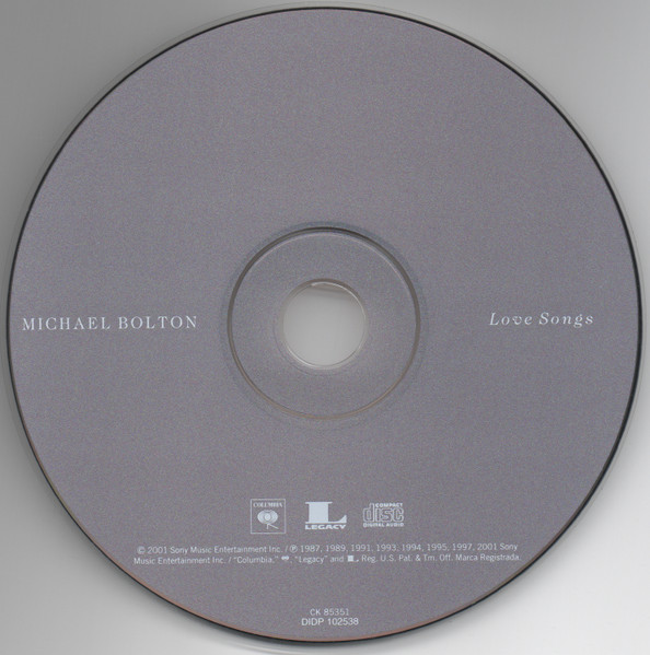 Michael Bolton - Love Songs | Columbia (CK 85351) - 3