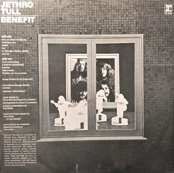 Jethro Tull - Benefit | Reprise Records (RS 6400) - 2 Jethro Tull - Benefit | Reprise Records (RS 6400) - 2