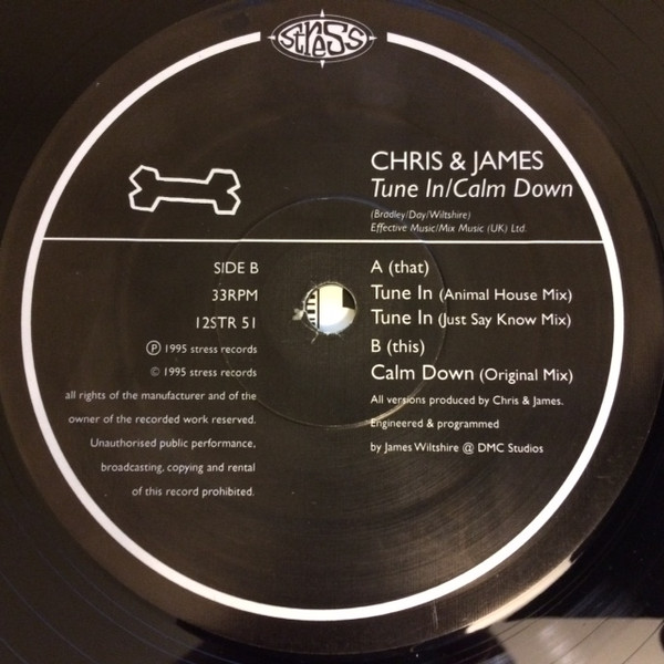 Chris & James - Tune In | Stress Records (12 STR 51) - 2 Chris & James - Tune In | Stress Records (12 STR 51) - 2