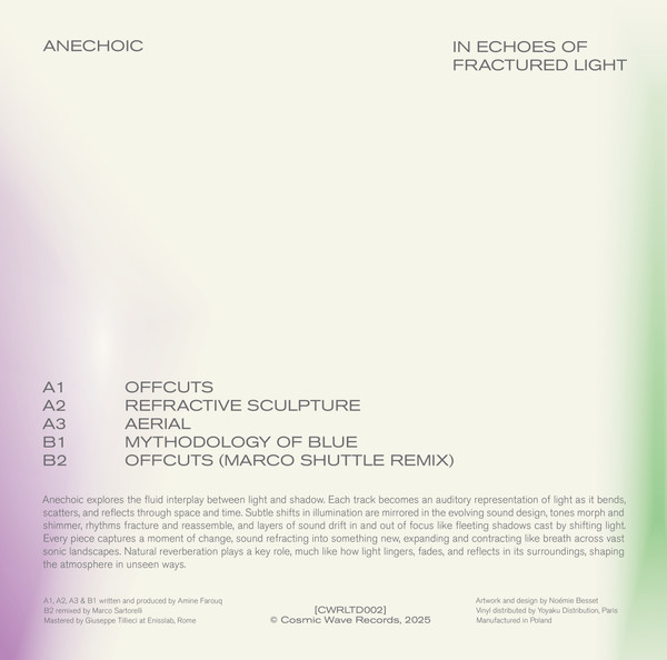 Anechoic - In Echoes Of Fractured Light | Cosmic Wave Records (CWRLTD002) - 2