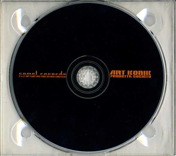 Art Konik - Vendetta Society | Comet Records (COMET CD024) - 3