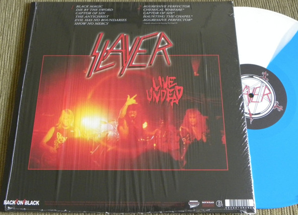 Slayer - Live Undead / Haunting The Chapel | Back On Black (BOBV153LPLTD) - 3 Slayer - Live Undead / Haunting The Chapel | Back On Black (BOBV153LPLTD) - 3