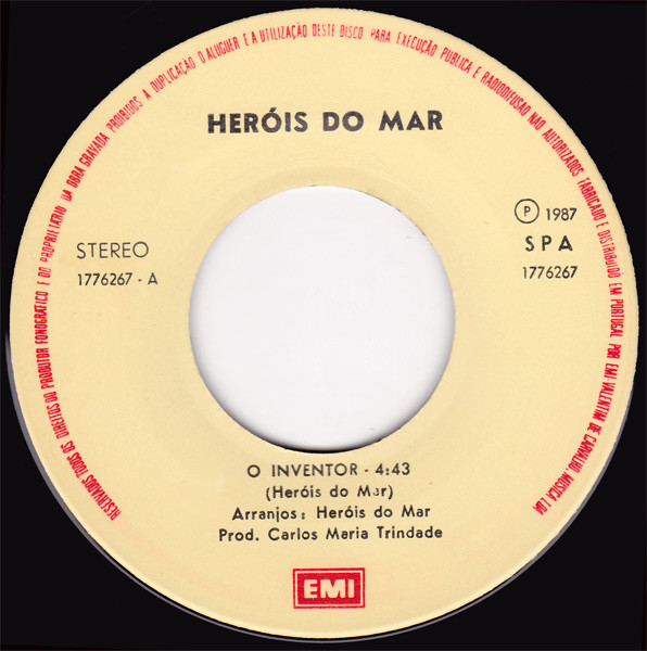 Heróis Do Mar - O Inventor | EMI (1776267) - 3