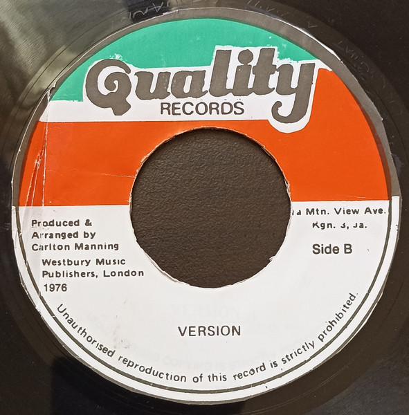 Carlton Manning - What A Day | Quality Records (none) - 2