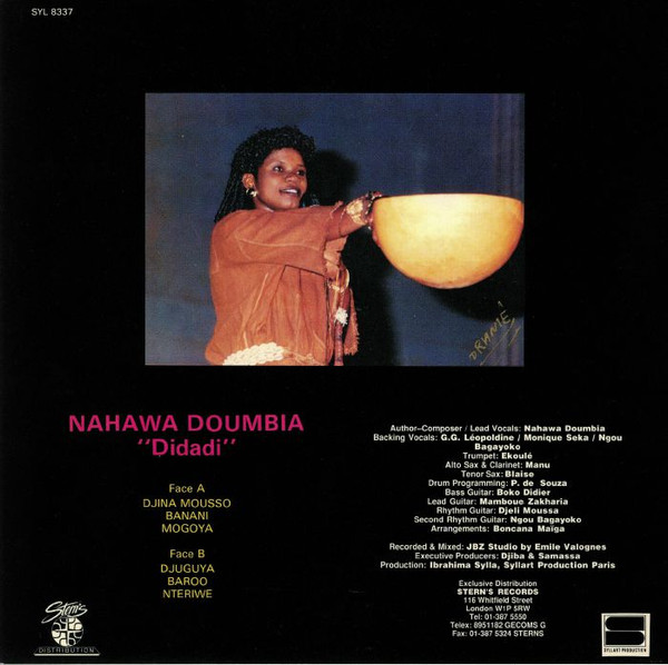 Nahawa Doumbia - Didadi | Syllart Records (SYL 8337) - 2