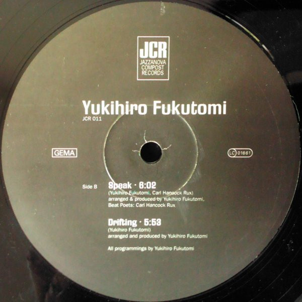 Yukihiro Fukutomi - I Am / Music Is The Healer | Jazzanova Compost Records (JCR) (JCR 011-1) - 3