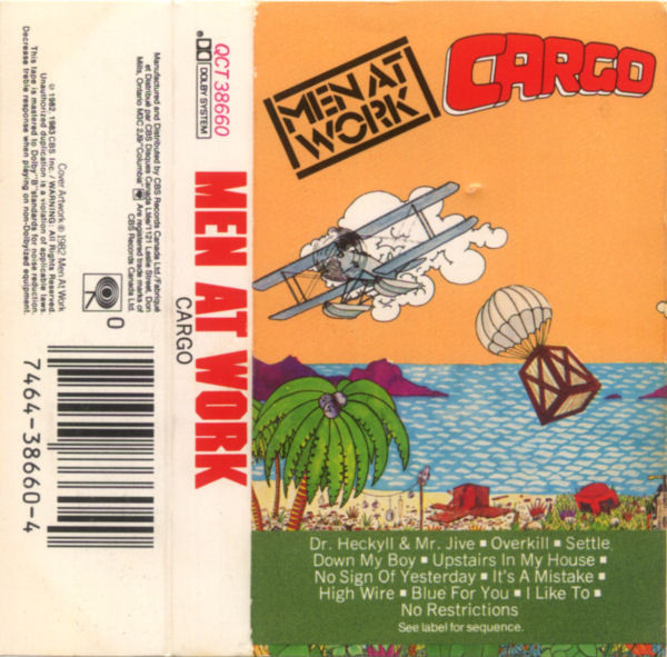Men At Work - Cargo | Columbia (QCT 38660) - 2