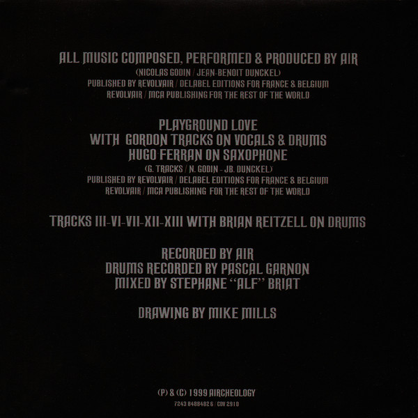 AIR - Original Motion Picture Score For The Virgin Suicides | Virgin (7243 8488482 6) - 4