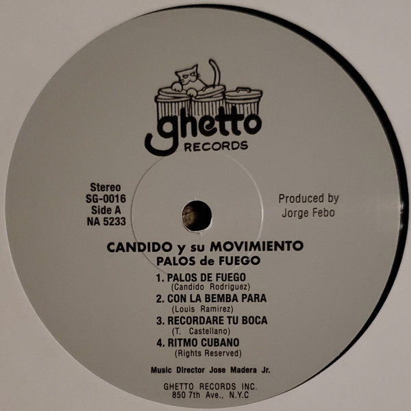 Candido Y Su Movimiento - Palos De Fuego | Now-Again Records (NA5233) - 3 Candido Y Su Movimiento - Palos De Fuego | Now-Again Records (NA5233) - 3