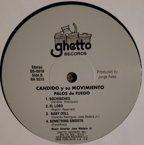Candido Y Su Movimiento - Palos De Fuego | Now-Again Records (NA5233) - 4 Candido Y Su Movimiento - Palos De Fuego | Now-Again Records (NA5233) - 4