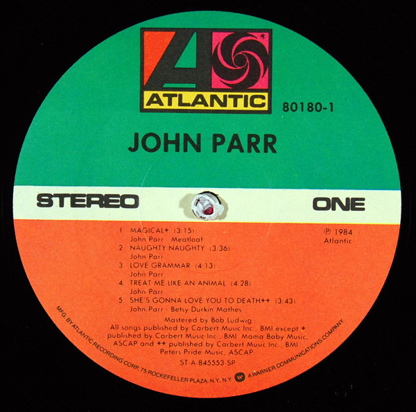 John Parr - John Parr | Atlantic (80180-1) - 3 John Parr - John Parr | Atlantic (80180-1) - 3
