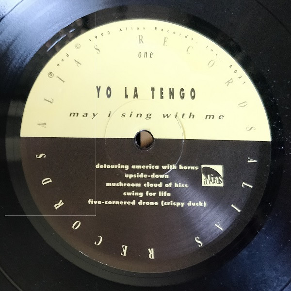Yo La Tengo - May I Sing With Me | Alias (A021) - 3