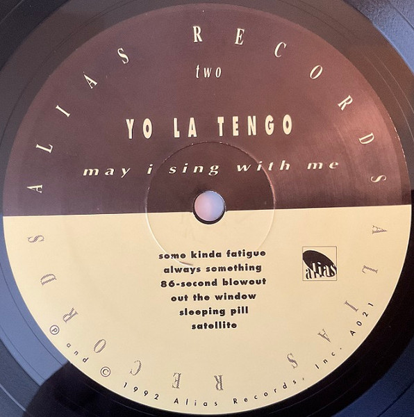 Yo La Tengo - May I Sing With Me | Alias (A021) - 4