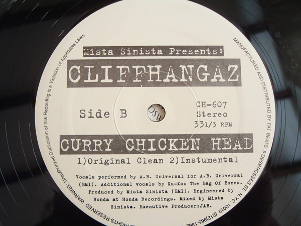 Cliffhangaz - Ready 4 War / Curry Chicken Head | Fat Beats (CH 607) - 4 Cliffhangaz - Ready 4 War / Curry Chicken Head | Fat Beats (CH 607) - 4