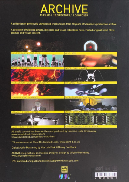 Scanone - Archive: 13 Films, 12 Directors, 1 Composer | Yellow Machines (none) - 3 Scanone - Archive: 13 Films, 12 Directors, 1 Composer | Yellow Machines (none) - 3