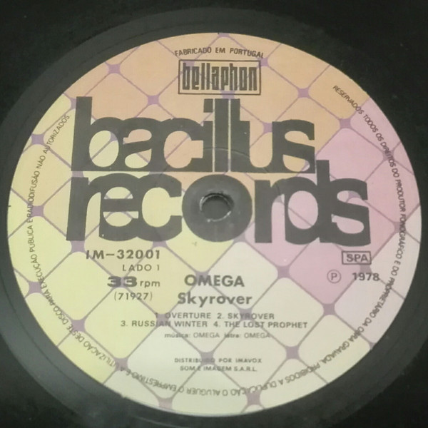 Omega - Skyrover | Bellaphon (IM - 32001) - 3
