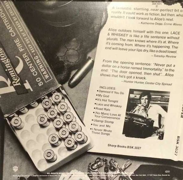 Alice Cooper - Lace And Whiskey | Warner Bros. Records (WB 56 365 Z) - 2