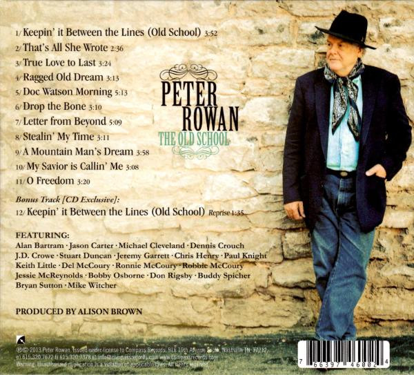 Peter Rowan - The Old School CD | Compass Records (7 4600 2) - 2