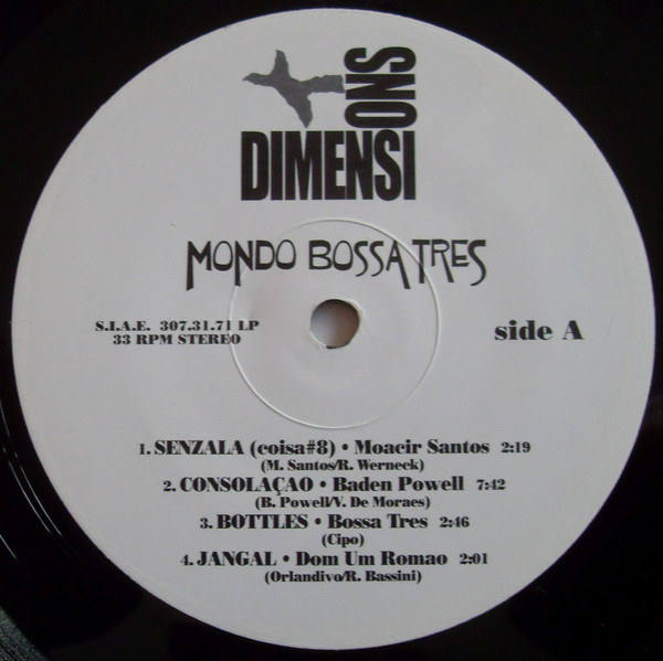 Various - Mondo Bossa Tres | Dimensions (307.31.71 LP) - 3