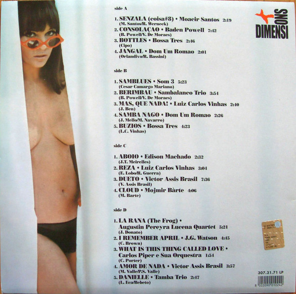 Various - Mondo Bossa Tres | Dimensions (307.31.71 LP) - 2