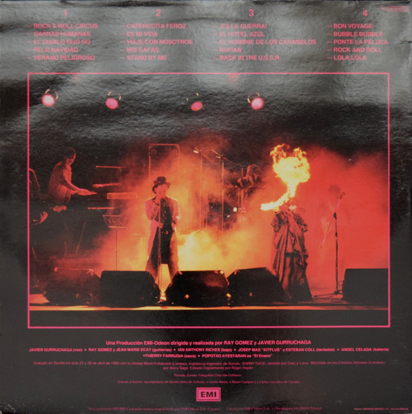 Orquesta Mondragón - Rock & Roll Circus | EMI (162 12 2061 3) - 3 Orquesta Mondragón - Rock & Roll Circus | EMI (162 12 2061 3) - 3