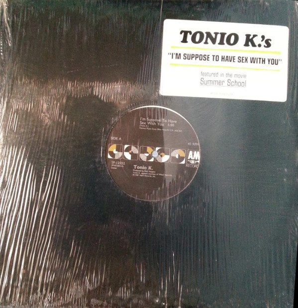 Tonio K. - I'm Supposed To Have Sex With You | A&M Records (SP-12252) - main