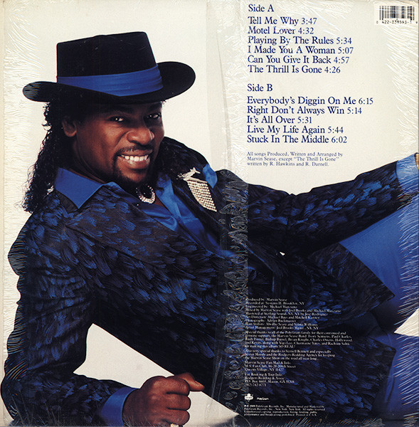 Marvin Sease - The Real Deal | London Records (422 838 593-1) - 2
