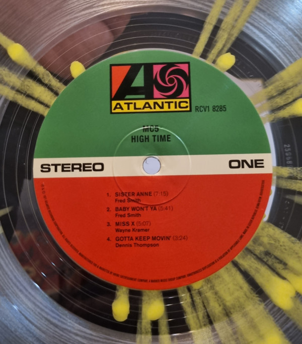 MC5 - High Time | Atlantic (RCV1 8285) - 3