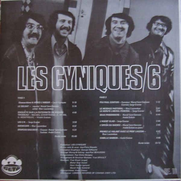 Les Cyniques - 6 | Les Disques Bêta (BE.10) - 2