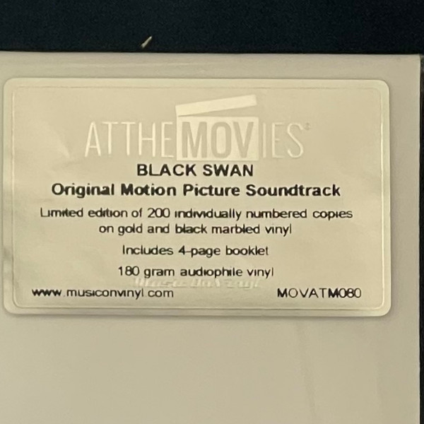 Clint Mansell - Black Swan (Original Motion Picture Soundtrack) | Music On Vinyl (MOVATM080) - 4 Clint Mansell - Black Swan (Original Motion Picture Soundtrack) | Music On Vinyl (MOVATM080) - 4