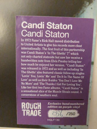 Candi Staton - Candi Staton | Kent Soul (HIQLP130RT) - 2 Candi Staton - Candi Staton | Kent Soul (HIQLP130RT) - 2