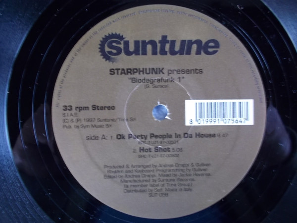 Starphunk - Biodegrafunk 1 | Suntune (SUT 056) - main