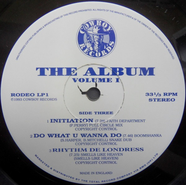 Various - Cowboy Records - The Album - Volume 1 | Cowboy Records (RODEO LP 1) - 4 Various - Cowboy Records - The Album - Volume 1 | Cowboy Records (RODEO LP 1) - 4