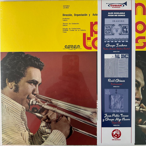 Juan Pablo Torres - Algo Nuevo | Mr Bongo (MRBLP293) - 2 Juan Pablo Torres - Algo Nuevo | Mr Bongo (MRBLP293) - 2