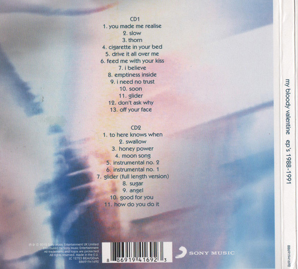My Bloody Valentine - EP's 1988-1991 | Sony Music (88691941692) - 3 My Bloody Valentine - EP's 1988-1991 | Sony Music (88691941692) - 3