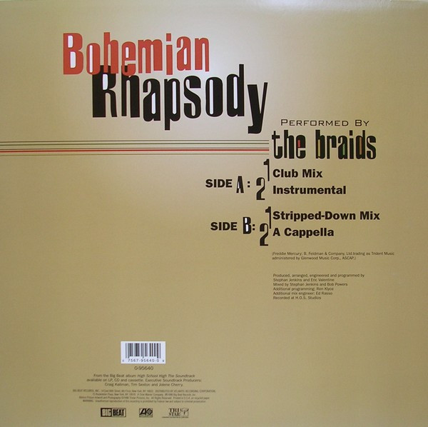 The Braids - Bohemian Rhapsody | Big Beat (0-95640)